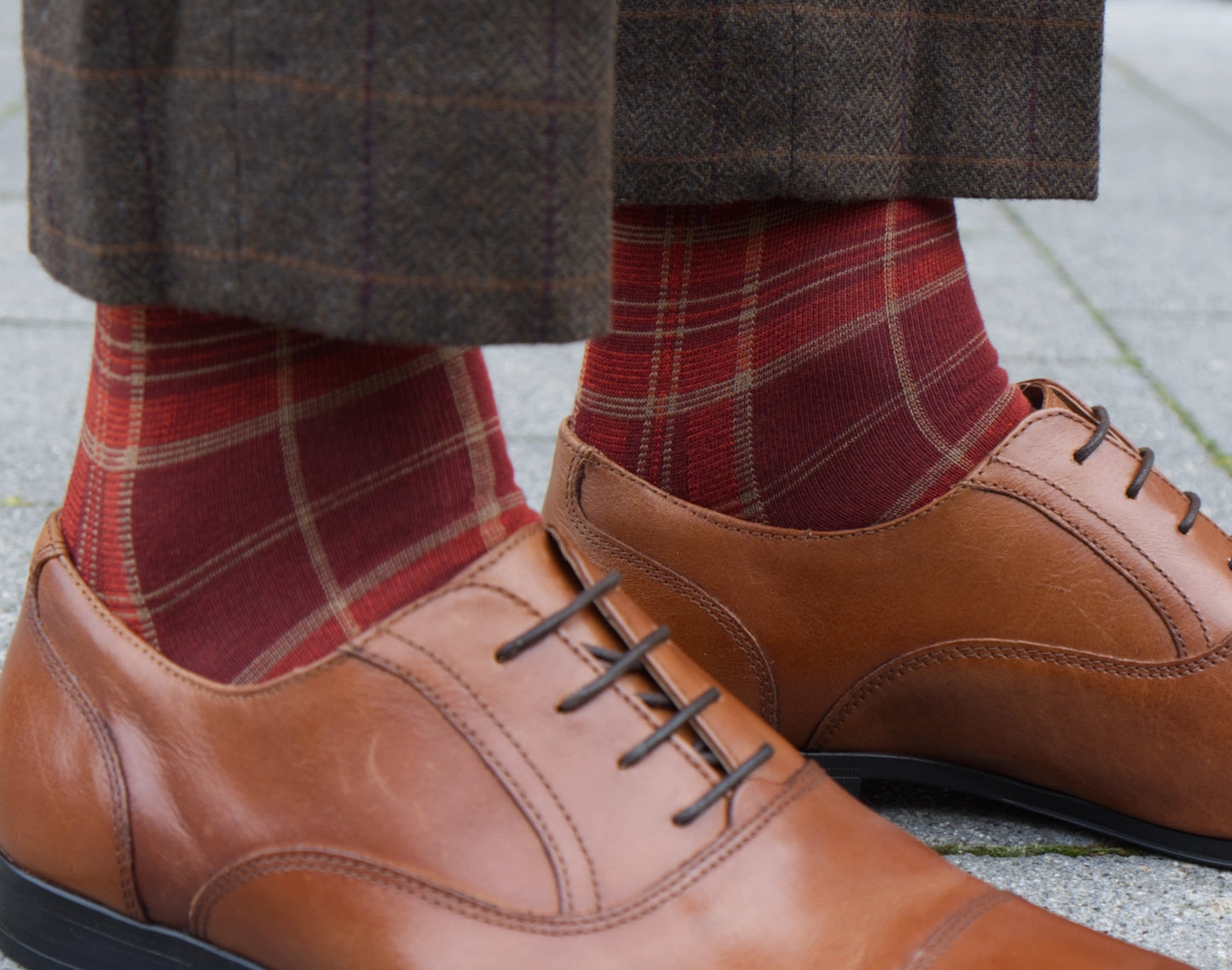 Maple Tartan Socks
