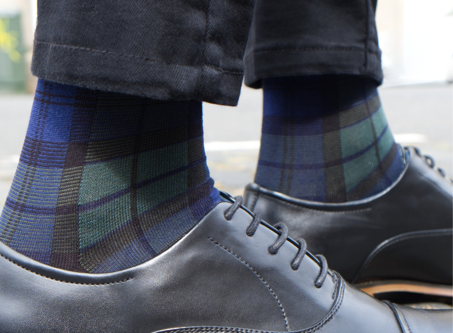 Black Watch Tartan Socks