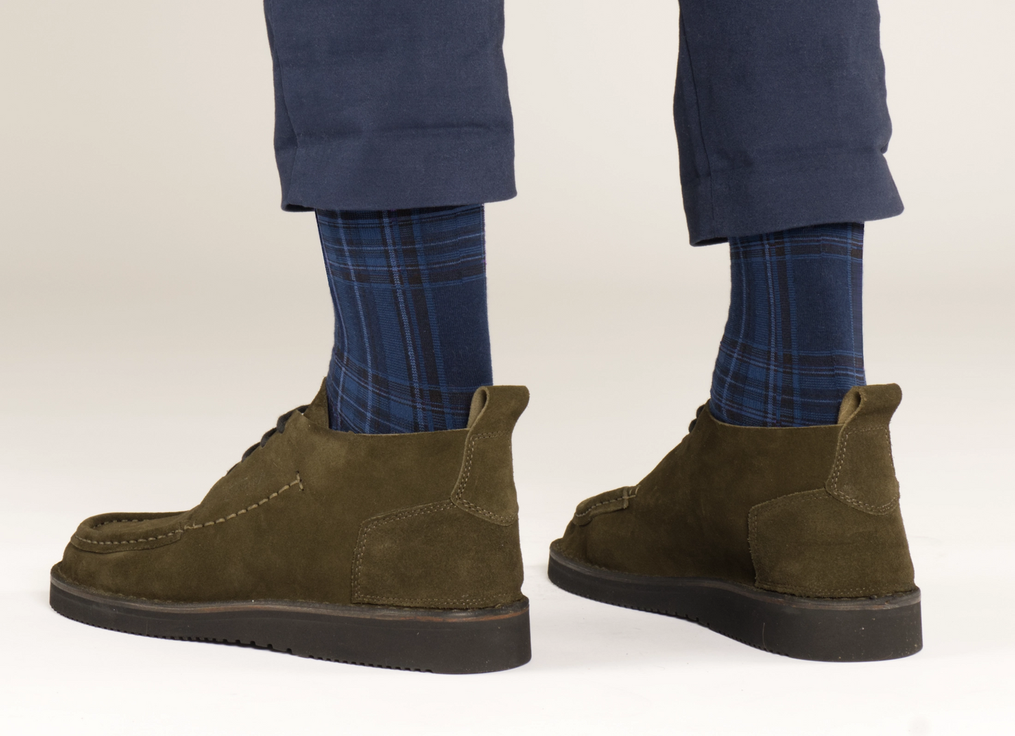 Royal Stewart Blue Tartan Socks